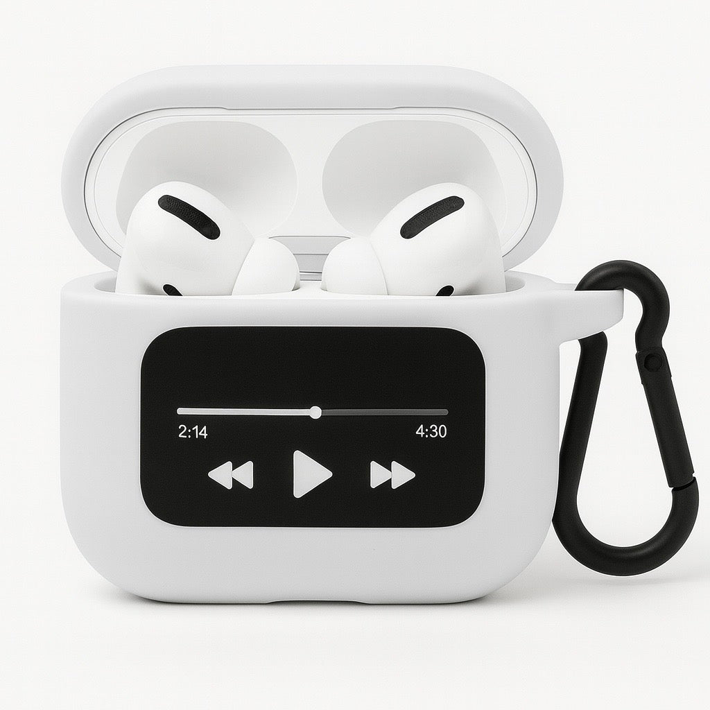 Silicon Case of Airpods Pro with Smart Display