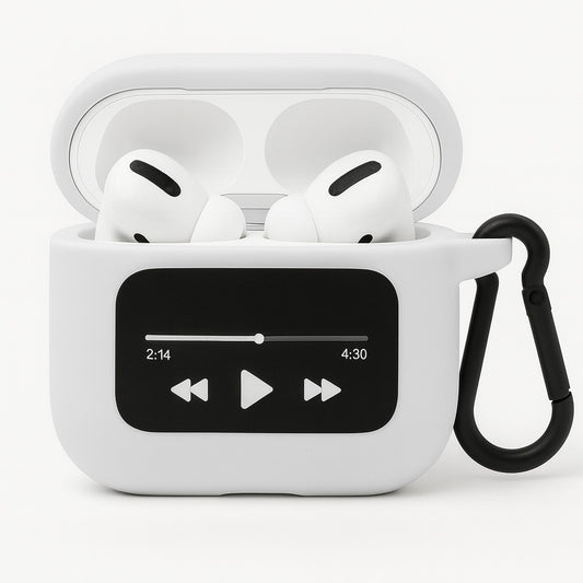 Silicon Case of Airpods Pro with Smart Display