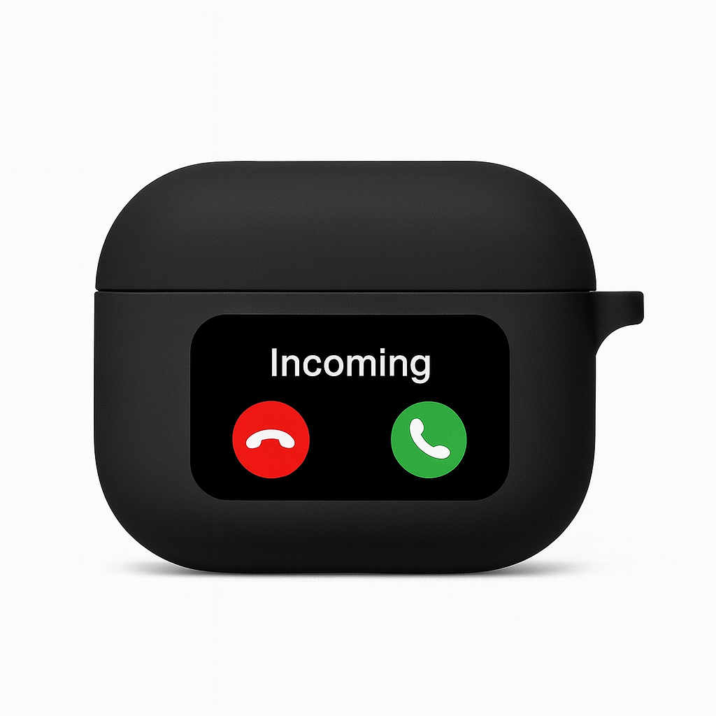 Silicon Case of Airpods Pro with Smart Display